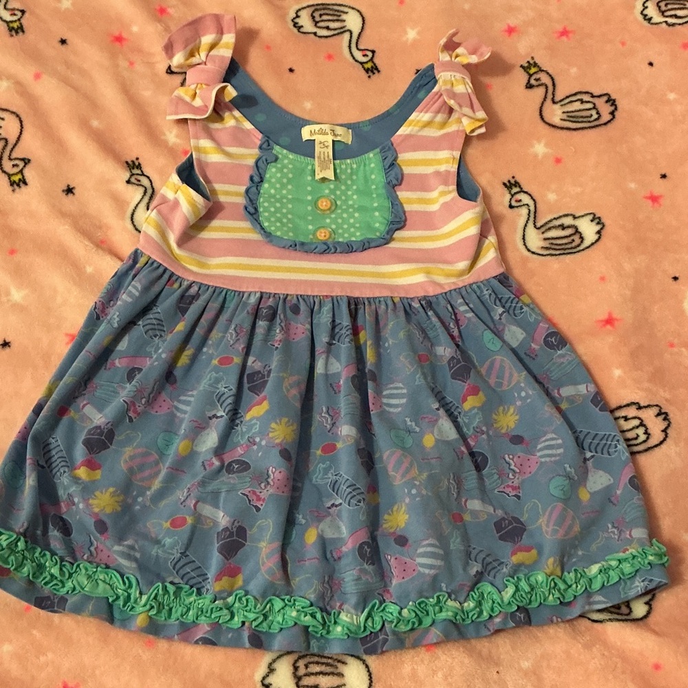 Matilda Jane Multicolor Ruffled Dress